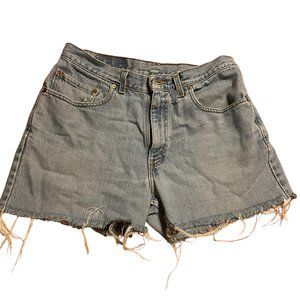 Levi 550 Cut Off Shorts